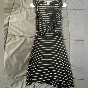 Cute black and white dress
